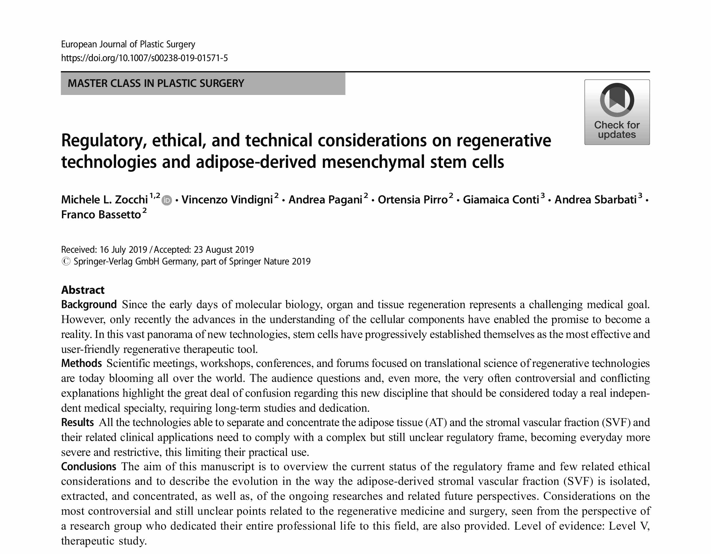 Microlyzer-Publication---Master-Class---M Microlyzer Publication - Master Class - M. Zocchi